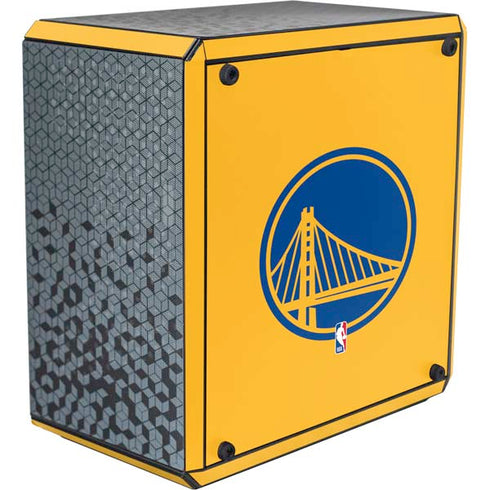 NBA Golden State Warriors Large Logo Cooler Master MasterBox Q300L Mini Tower Skin