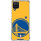 NBA Golden State Warriors Large Logo Galaxy A12 Clear Case
