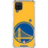 NBA Golden State Warriors Large Logo Galaxy A12 Clear Case