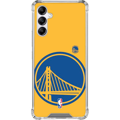 NBA Golden State Warriors Large Logo Galaxy A15 5G Clear Case