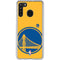 NBA Golden State Warriors Large Logo Galaxy A21 Clear Case