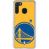 NBA Golden State Warriors Large Logo Galaxy A21 Clear Case