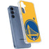 NBA Golden State Warriors Large Logo Galaxy A35 5G Clear Case