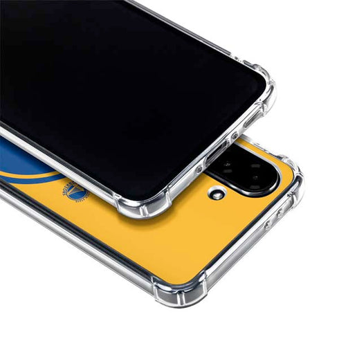NBA Golden State Warriors Large Logo Galaxy A36 5G Clear Case