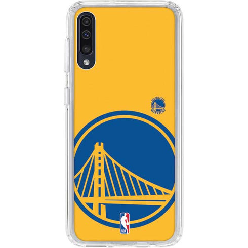 NBA Golden State Warriors Large Logo Galaxy A50 Clear Case