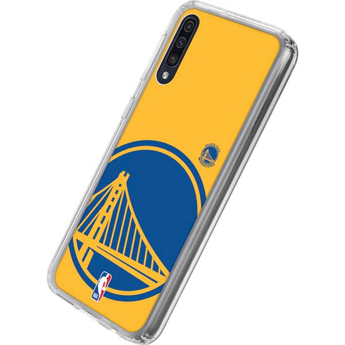 NBA Golden State Warriors Large Logo Galaxy A50 Clear Case