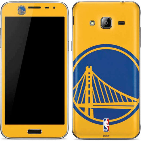 NBA Golden State Warriors Large Logo Galaxy J3 Skin