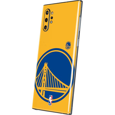 NBA Golden State Warriors Large Logo Galaxy Note 10 Plus Skin