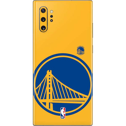 NBA Golden State Warriors Large Logo Galaxy Note 10 Plus Skin