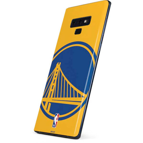 NBA Golden State Warriors Large Logo Galaxy Note 9 Skin