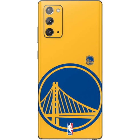 NBA Golden State Warriors Large Logo Galaxy Note20 5G Skin