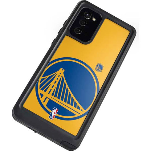 NBA Golden State Warriors Large Logo Galaxy Note20 5G Waterproof Case