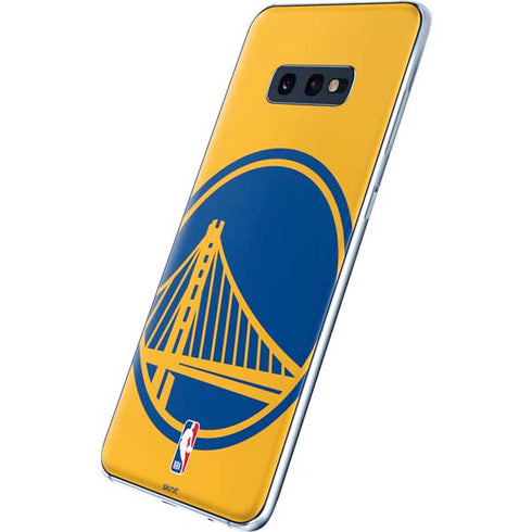 NBA Golden State Warriors Large Logo Galaxy S10e Skin