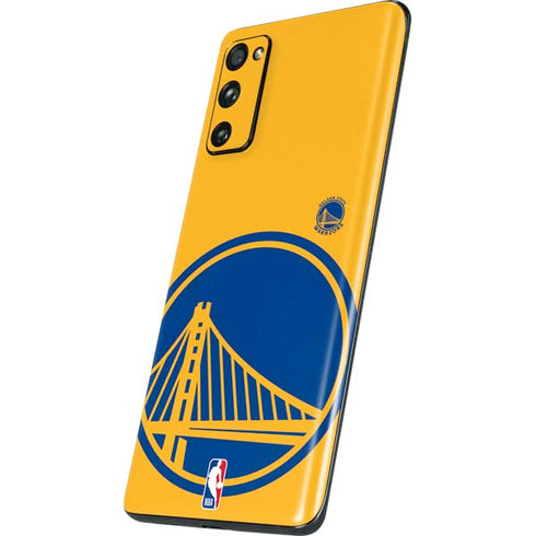 NBA Golden State Warriors Large Logo Galaxy S20 Fan Edition Skin