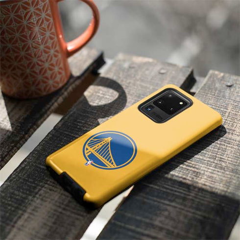 NBA Golden State Warriors Large Logo Galaxy S20 Ultra 5G Pro Case