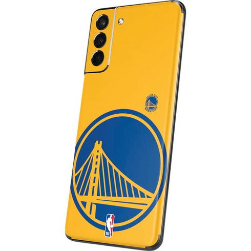 NBA Golden State Warriors Large Logo Galaxy S21 5G Skin