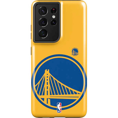 NBA Golden State Warriors Large Logo Galaxy S21 Ultra 5G Pro Case