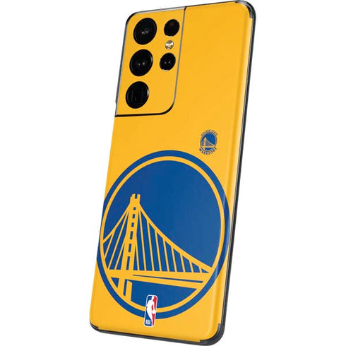 NBA Golden State Warriors Large Logo Galaxy S21 Ultra 5G Skin