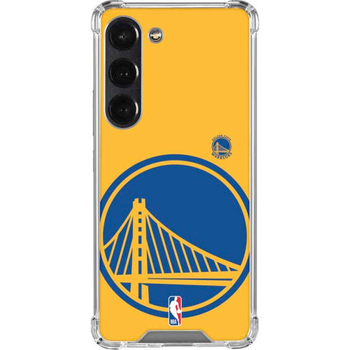 NBA Golden State Warriors Large Logo Galaxy S23 Clear Case