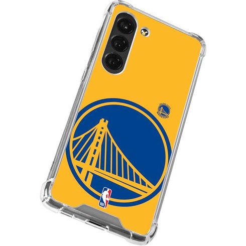 NBA Golden State Warriors Large Logo Galaxy S23 Clear Case