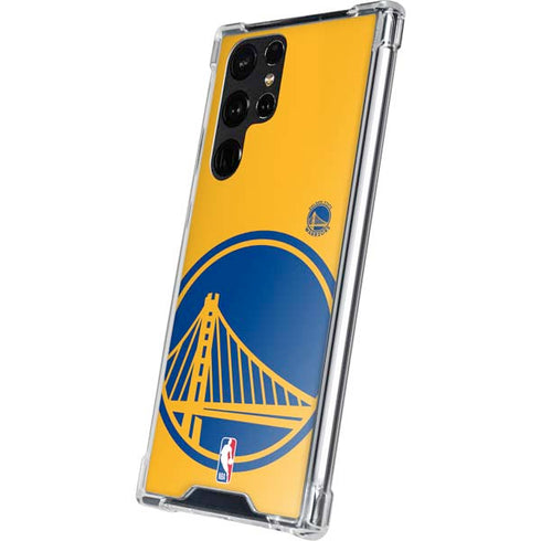 NBA Golden State Warriors Large Logo Galaxy S23 Ultra Clear Case