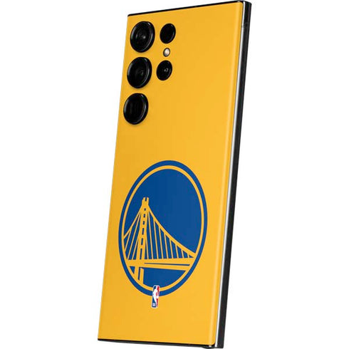 NBA Golden State Warriors Large Logo Galaxy Skins
