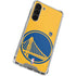 NBA Golden State Warriors Large Logo Galaxy S24 FE Clear Case