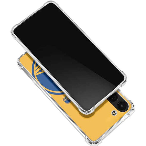 NBA Golden State Warriors Large Logo Galaxy S24 FE Clear Case