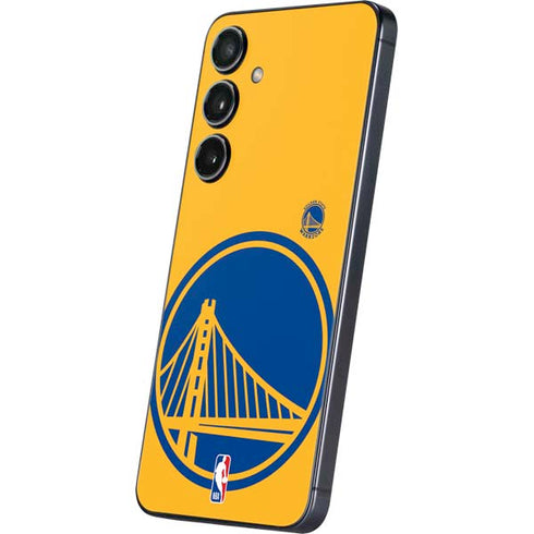 NBA Golden State Warriors Large Logo Galaxy S25 Plus Skin