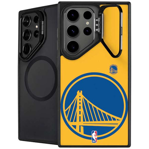 NBA Golden State Warriors Large Logo Galaxy S25 Ultra Kickstand Case