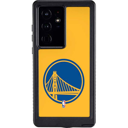 NBA Golden State Warriors Large Logo Galaxy S24 Ultra Waterproof Case