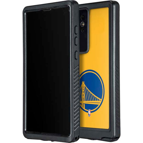 NBA Golden State Warriors Large Logo Galaxy S24 Ultra Waterproof Case
