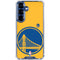 NBA Golden State Warriors Large Logo Galaxy S25 Clear Case