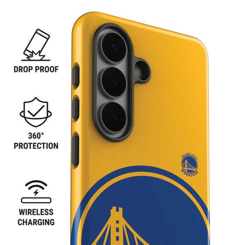 NBA Golden State Warriors Large Logo Galaxy S26 Plus Impact Case