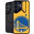 NBA Golden State Warriors Large Logo Galaxy S26 Plus Kickstand Case