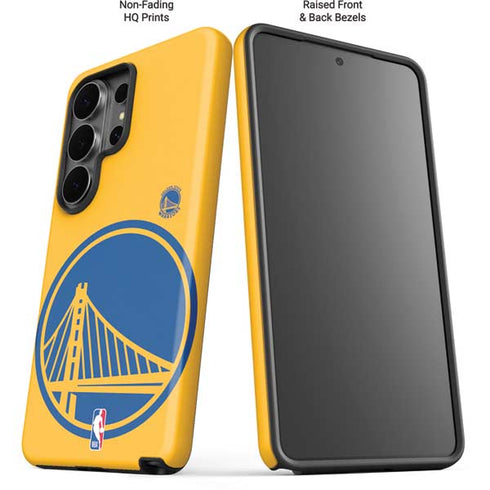 NBA Golden State Warriors Large Logo Galaxy S26 Ultra Impact Case