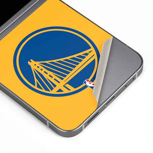 NBA Golden State Warriors Large Logo Galaxy Z Flip6 Skin