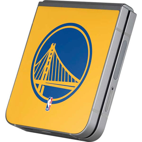 NBA Golden State Warriors Large Logo Galaxy Z Flip6 Skin