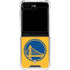 NBA Golden State Warriors Large Logo Galaxy Z Flip5 5G Clear Case