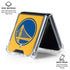 NBA Golden State Warriors Large Logo Galaxy Z Flip7 Clear Case