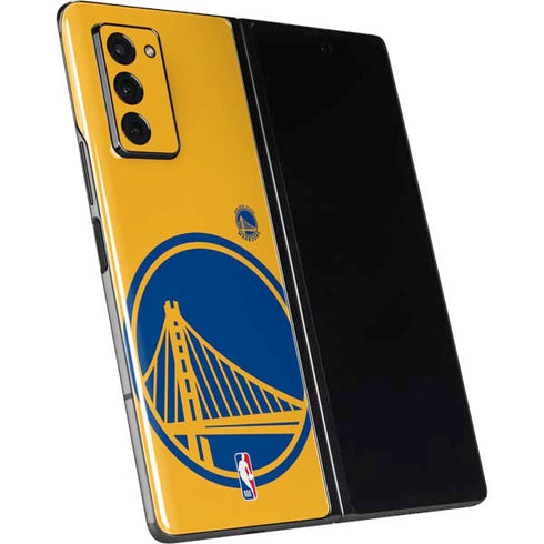NBA Golden State Warriors Large Logo Galaxy Z Fold2 5G Skin