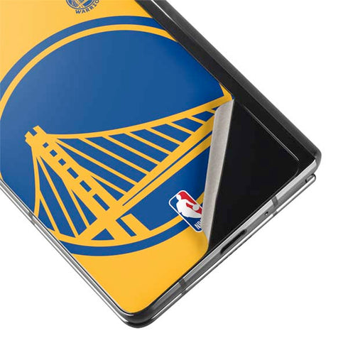 NBA Golden State Warriors Large Logo Galaxy Z Fold2 5G Skin