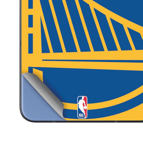 NBA Golden State Warriors Large Logo Galaxy Z Fold5 5G Skin