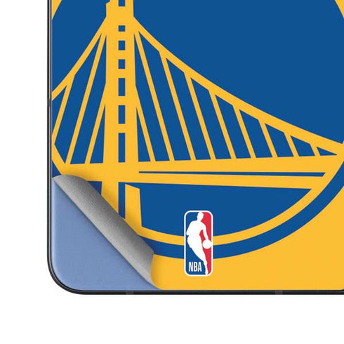 NBA Golden State Warriors Large Logo Galaxy Z Fold5 5G Skin