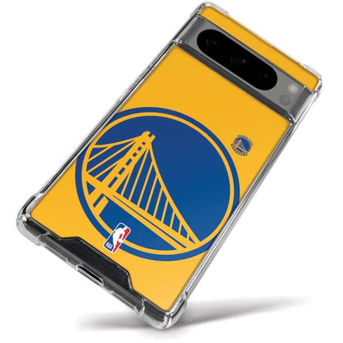 NBA Golden State Warriors Large Logo Google Pixel 8 Pro Clear Case