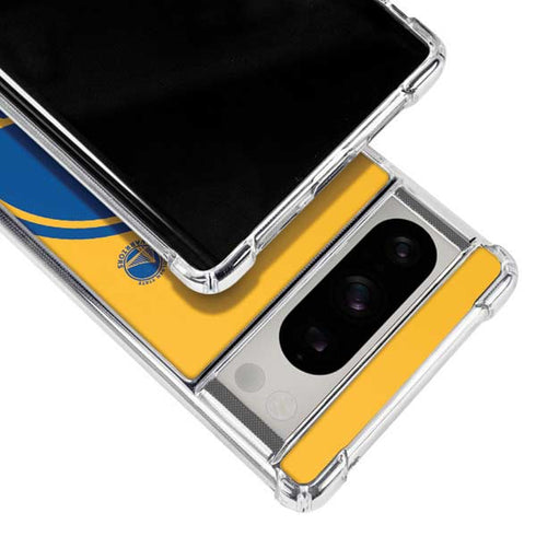NBA Golden State Warriors Large Logo Google Pixel 8 Pro Clear Case