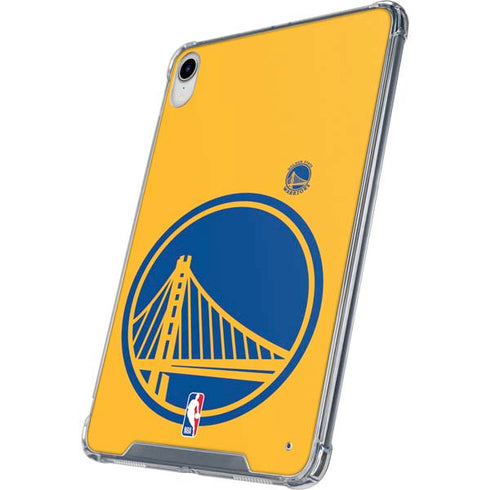 NBA Golden State Warriors Large Logo iPad 11th Gen (2025) Clear Case