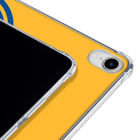 NBA Golden State Warriors Large Logo iPad 11th Gen (2025) Clear Case