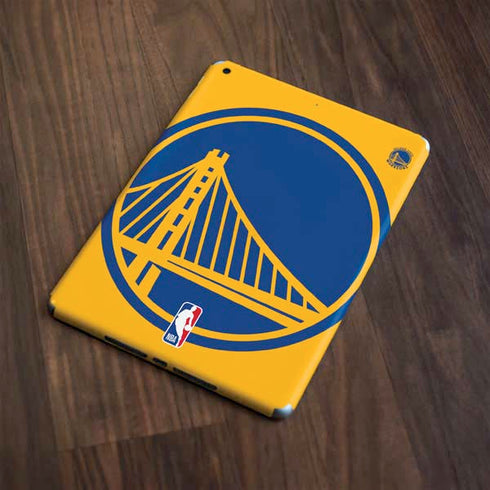 NBA Golden State Warriors Large Logo Apple iPad Skin