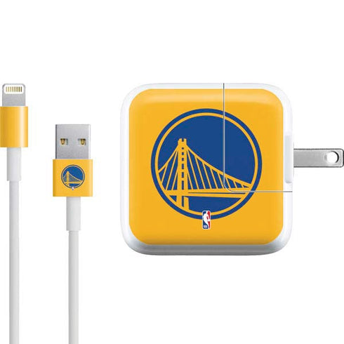 NBA Golden State Warriors Large Logo iPad Charger (10W USB) Skin